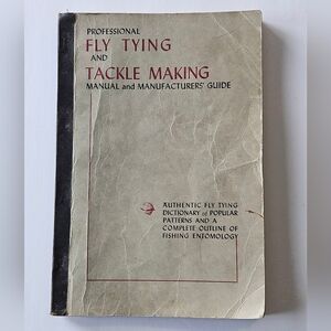 Professional Fly Tying and Tackle Making Manual Manufacturers' Guide 1941 Vtg PB